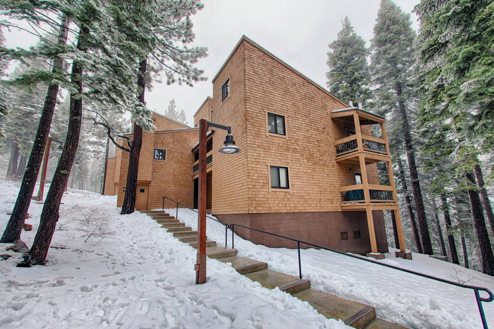 View toward Northstar Village from the condo parking area