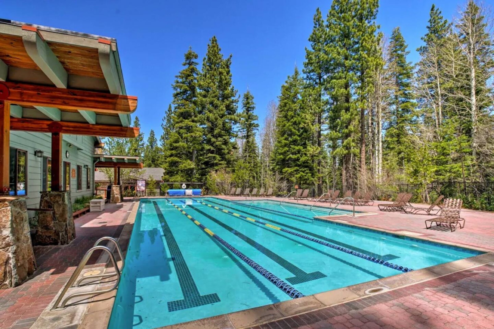 Lap pool at the Northstar Recreation Center