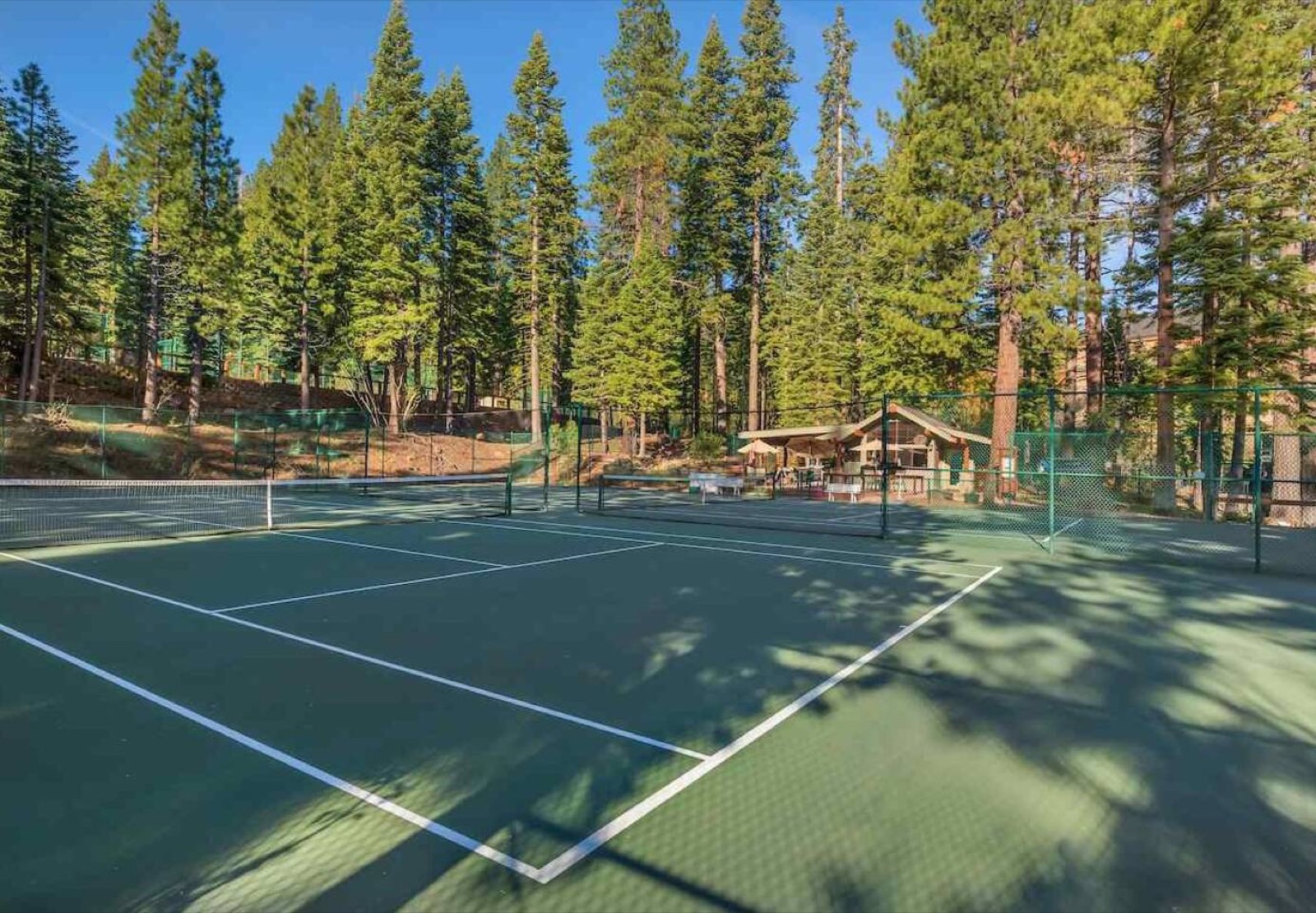 Outdoor recreation area at Northstar